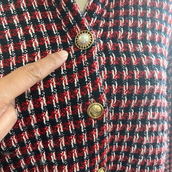 TWEED OVERSIZED TOP - Picture 8 of 10